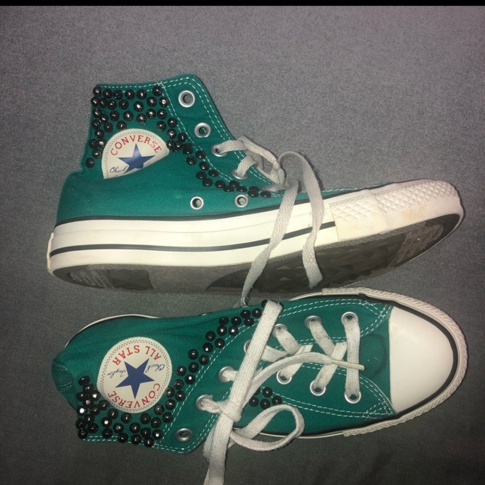 Studded converse by free people